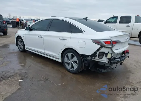 2017 Hyundai Sonata Hybrid Limited из США, поврежденный, VIN KMHE34L12HA056015